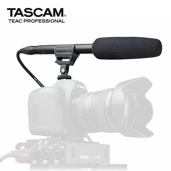 타스캠 TASCAM TM-150SG 샷건 마이크 XLR 콘덴서 타입