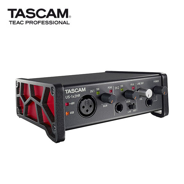 타스캠 TASCAM US-1x2HR 오디오 인터페이스