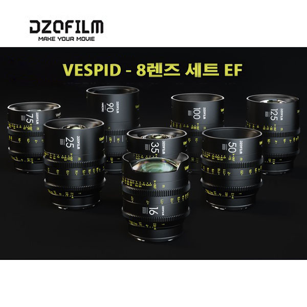 디지오필름 DZOFILM Vespid Kit C EF mount 8개 세트 (하드케이스 포함)
