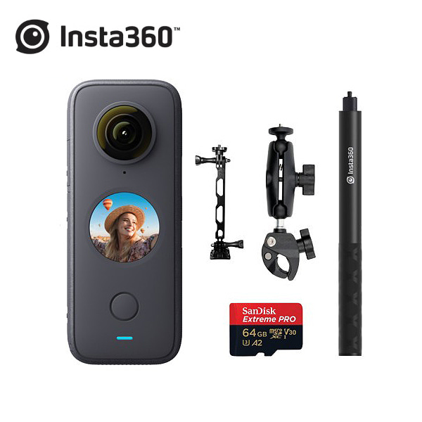 [Insta360] 인스타360 ONE X2 모터바이크 키트 360도 카메라
