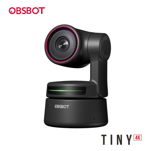 OBSBOT Tiny 4K 옵스봇 타이니 4K Ai 카메라 온라인 강의