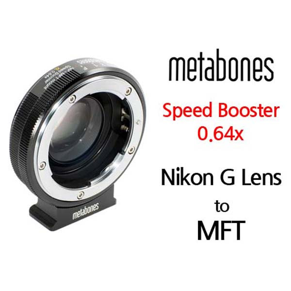 메타본즈 Nikon G to Micro Four Thirds Speed Booster XL 0.64x