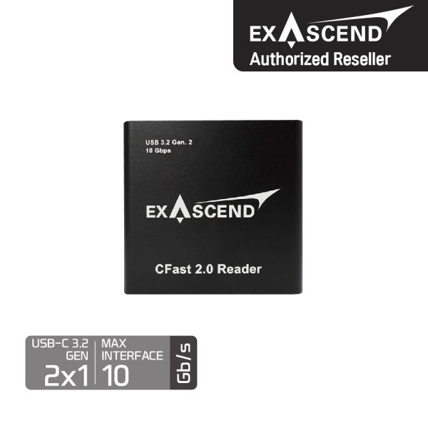 [EXASCEND] 엑서센드 CFast 2.0 Card Reader 메모리카드 리더기 (EXCRCFT1)