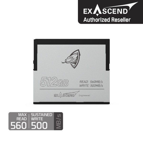[EXASCEND] 엑서센드 Archon CFast 2.0 512GB 메모리카드 (EXSC3X512GB)