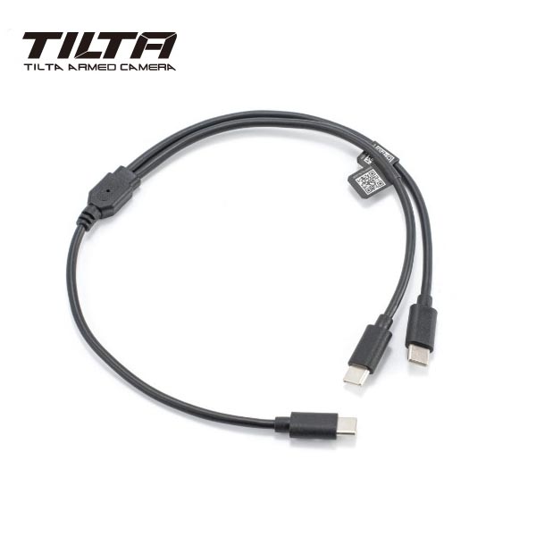 [TILTA] 틸타 USB-C-듀얼 USB-C 연결 분배 제어 케이블 TCB-USBC-2USBC/레이븐아이 및 포커스 모터 전원케이블