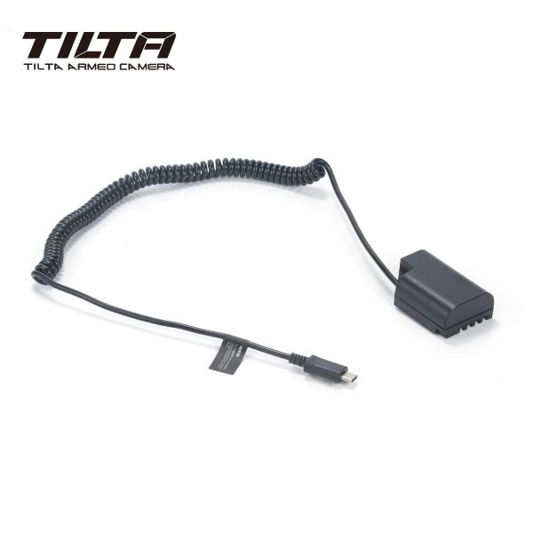 [TILTA] 틸타 파나소닉 DMW-BLF19 더미 배터리 to USB-C 케이블 DB-GH-USBC