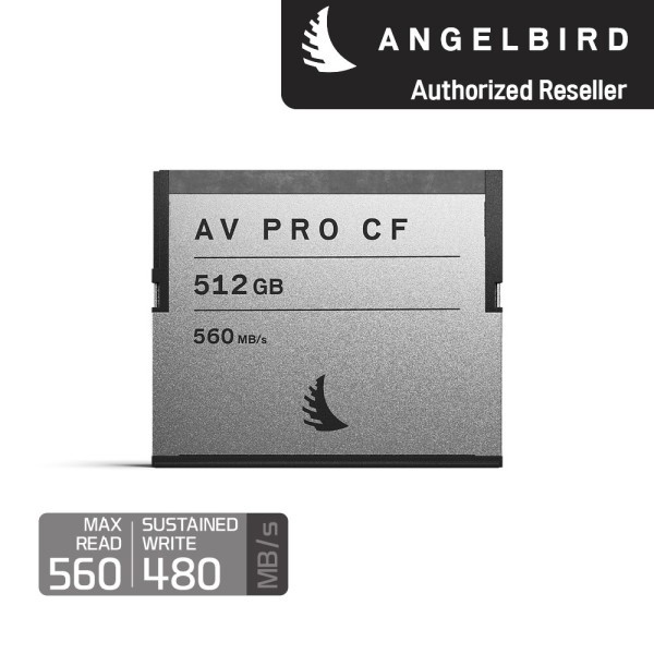 [ANGELBIRD] 엔젤버드 AV PRO CFast 2.0 512GB 메모리카드 (AVP512CF)