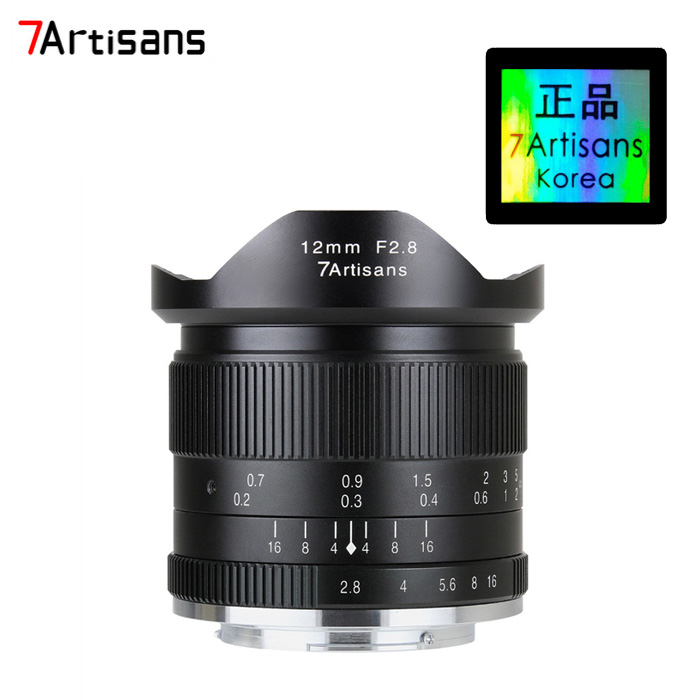 7Artisans 12mm F2.8 APS 초광각렌즈/마이크로포써드